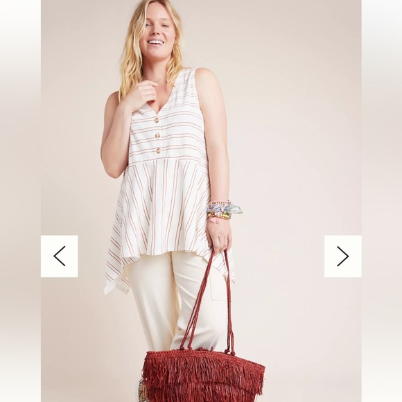 Anthropologie Maeve Alayna Tunic Tank Top - Picture 5 of 12